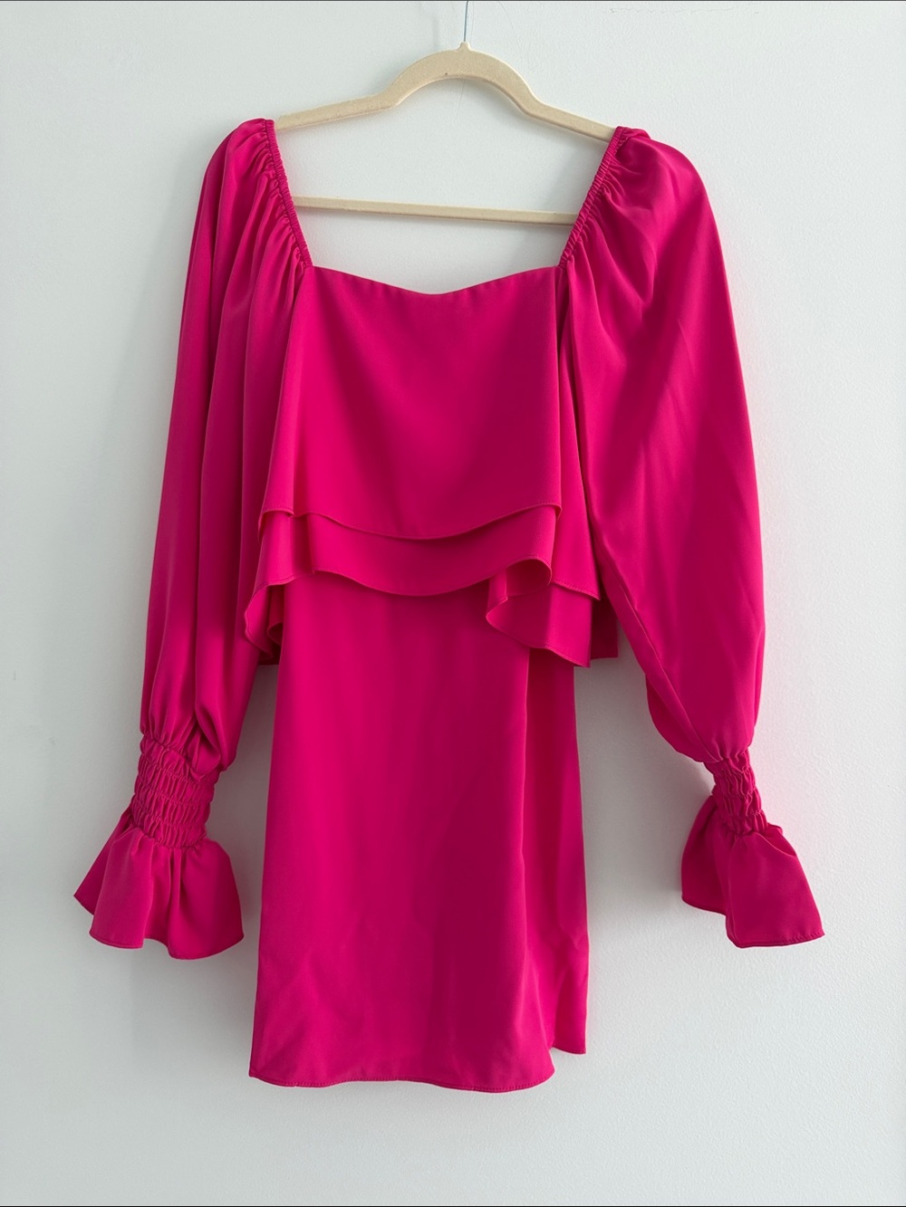 Amanda Uprichard Hot Pink Mini Dress
